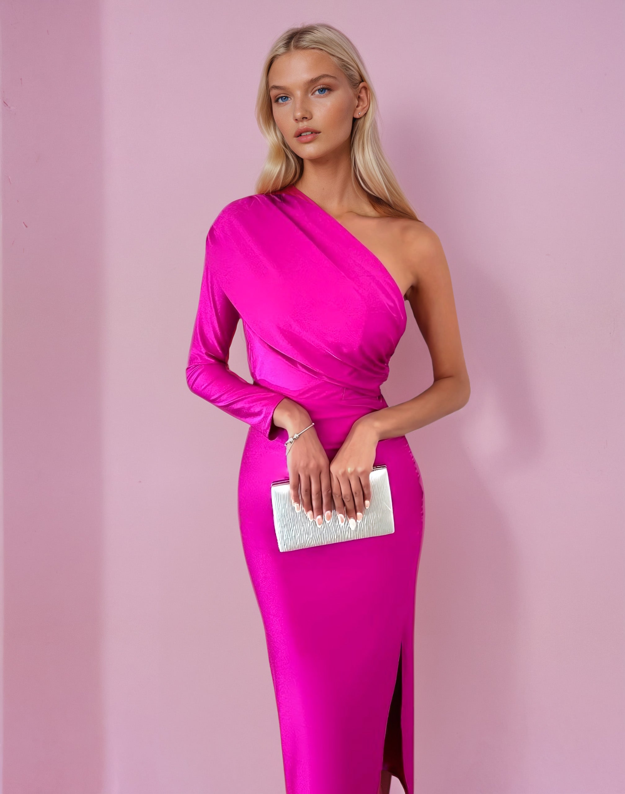 Vestido Fiama Fucsia