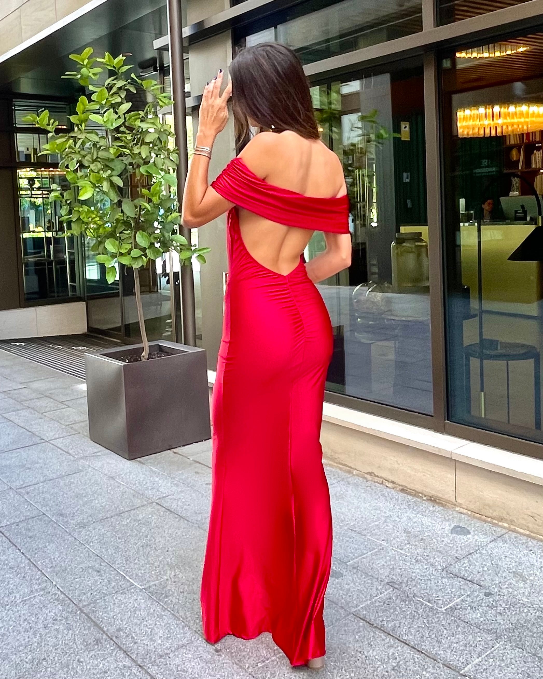 Red Valentina Dress