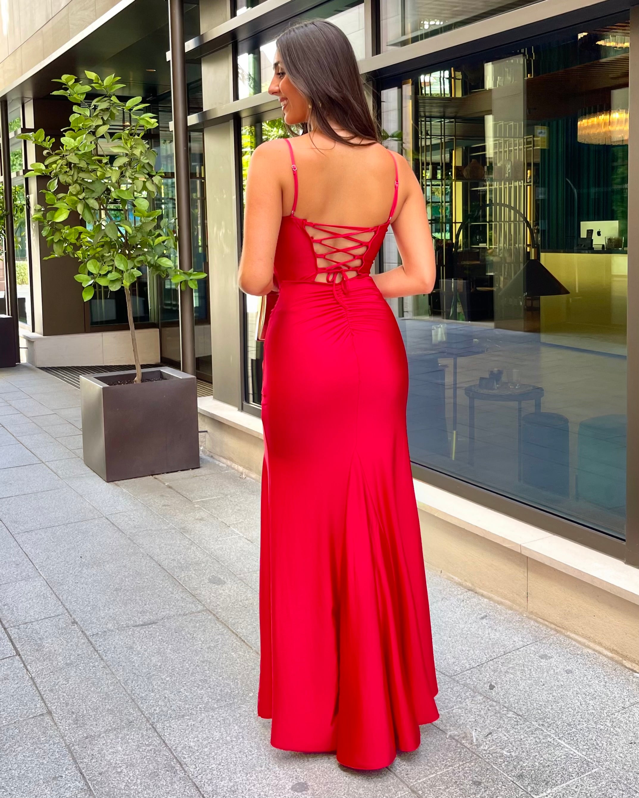 Vestido Alexa Rojo