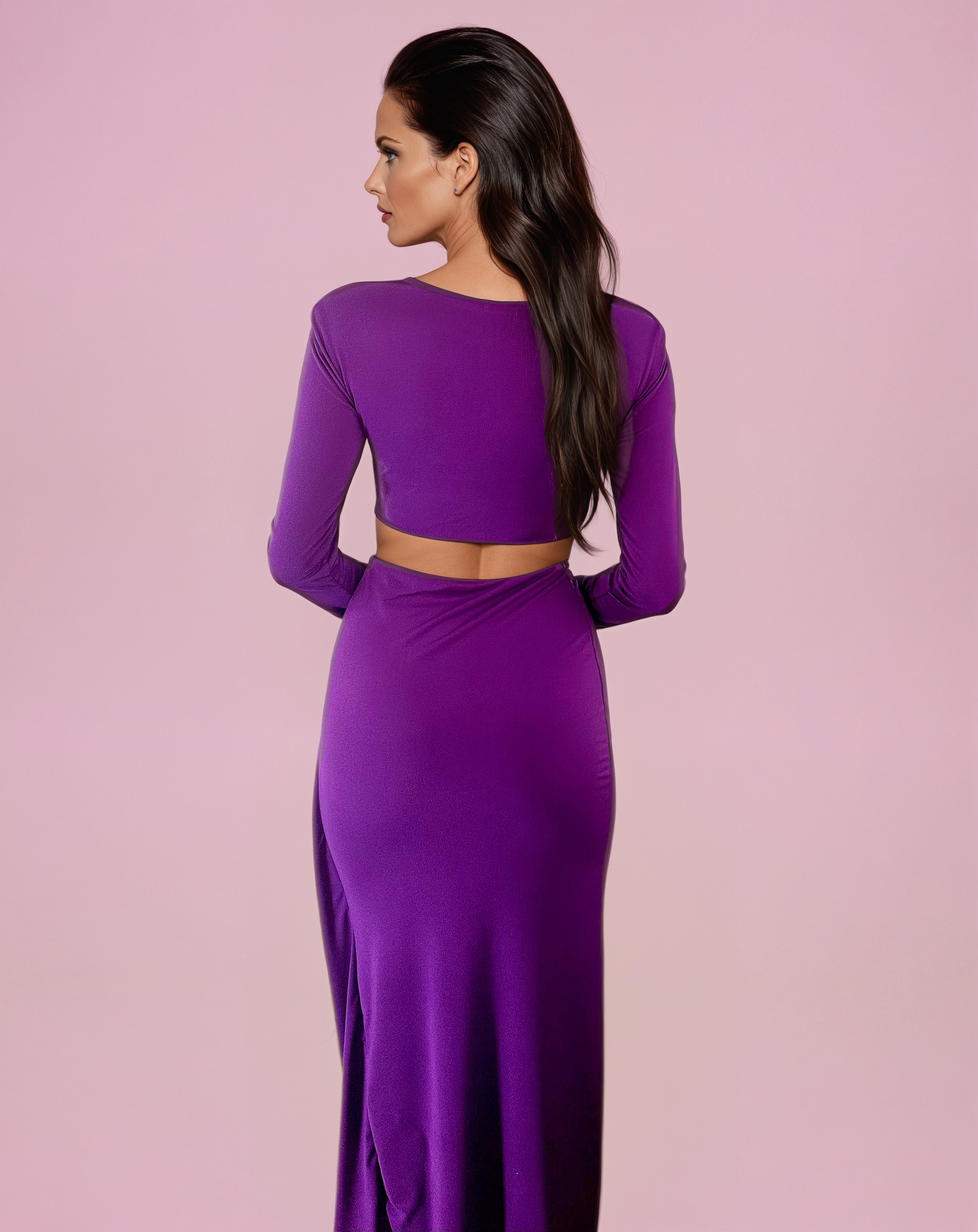 Vestido Viena Roxo