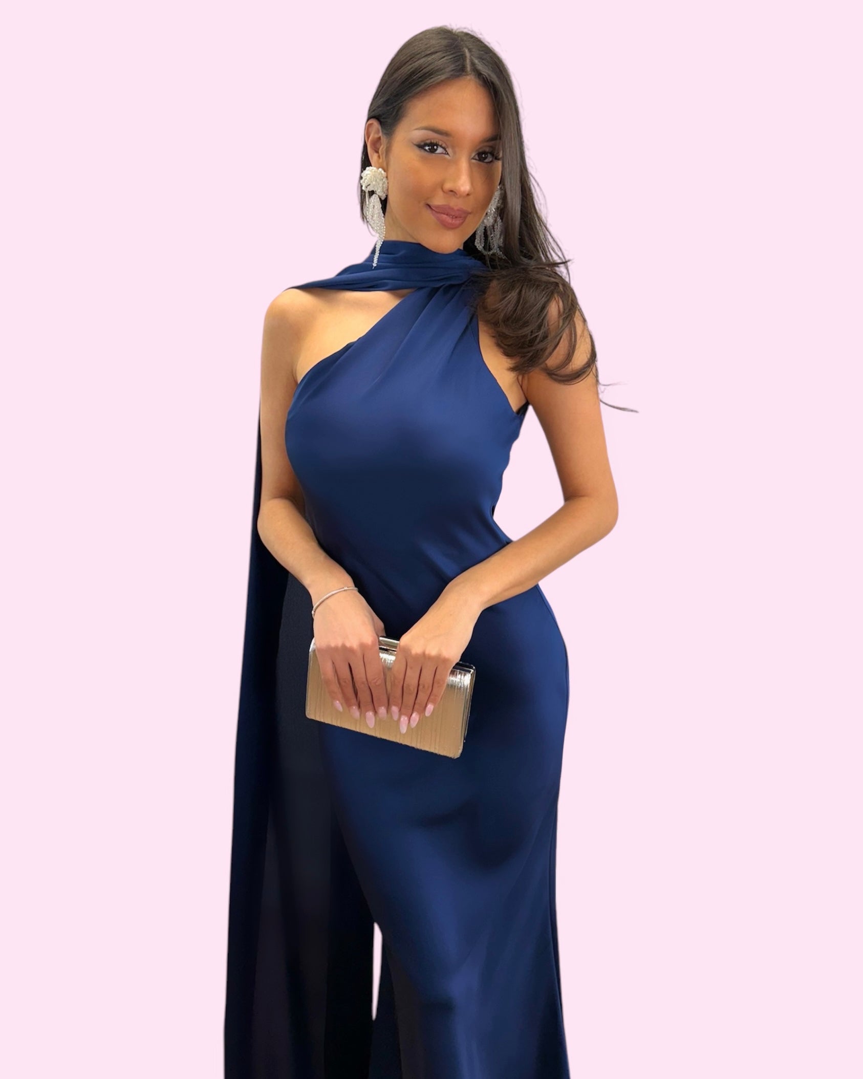 Vestido Lucia Azul Marino