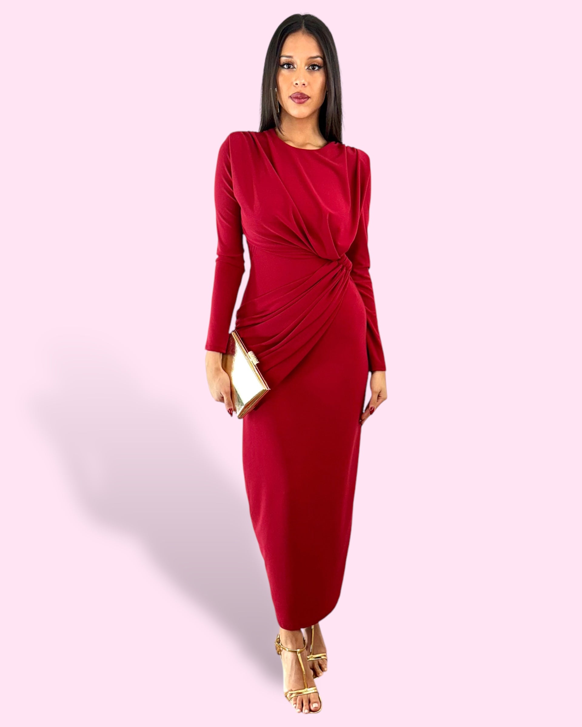 Reddish Naples Dress