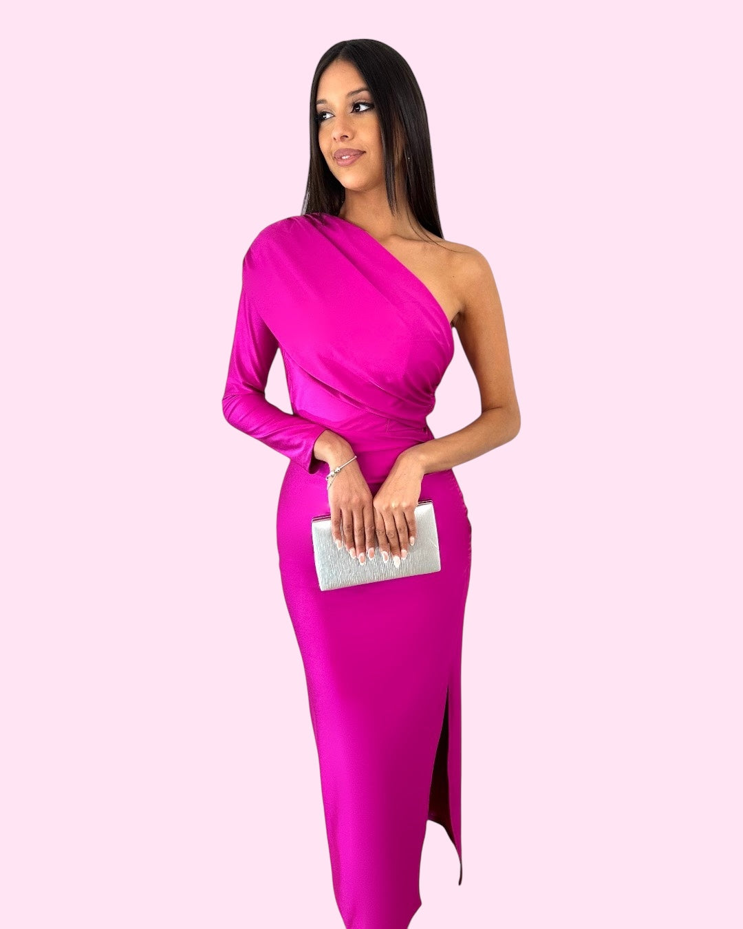 Fuchsia Fiama Dress