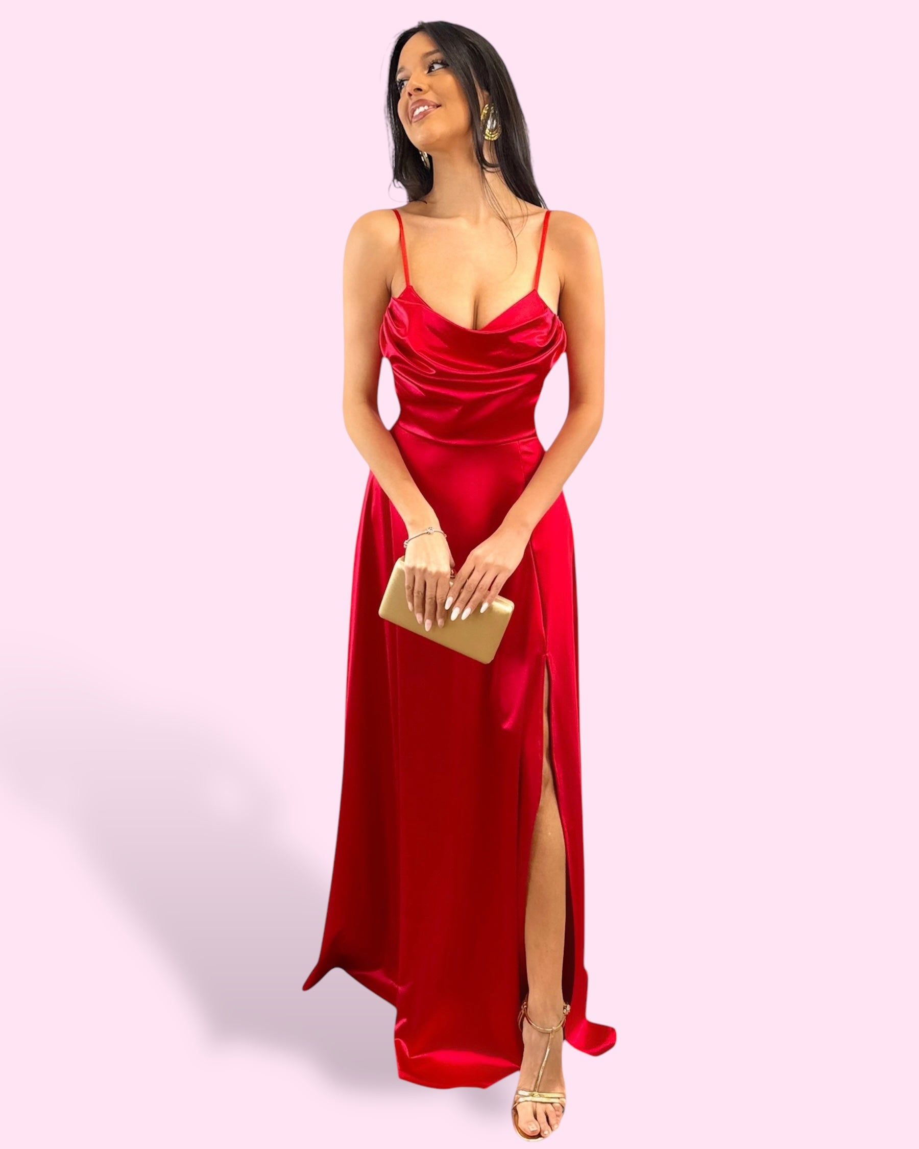 Vestido Ana Rojo