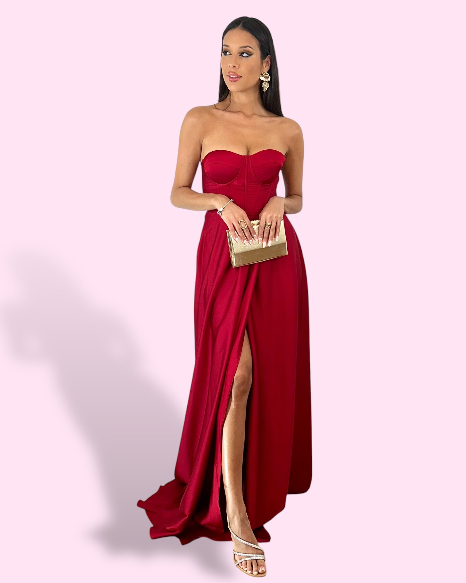 Vestido Ária Vermelho