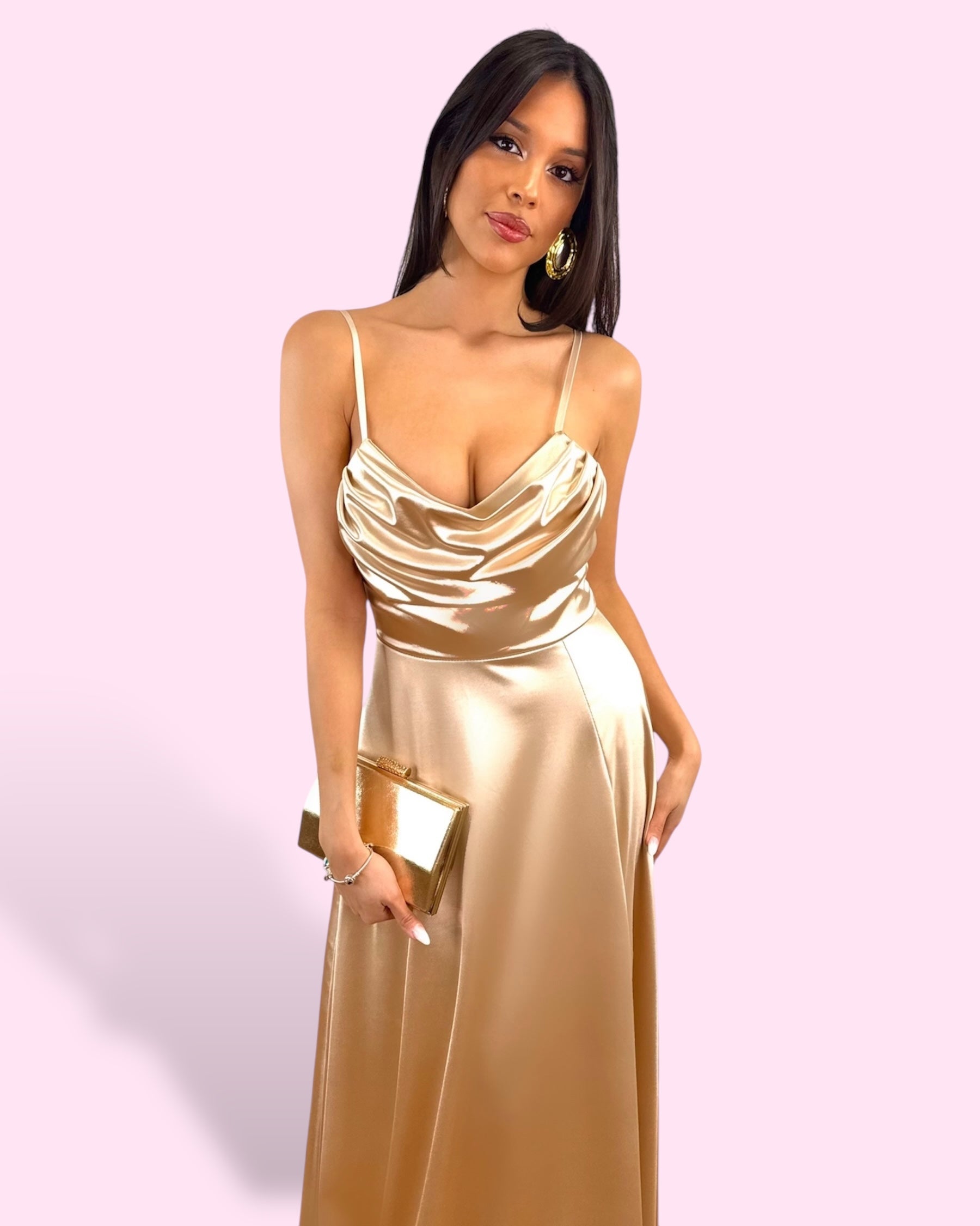 Vestido Ana Dorado