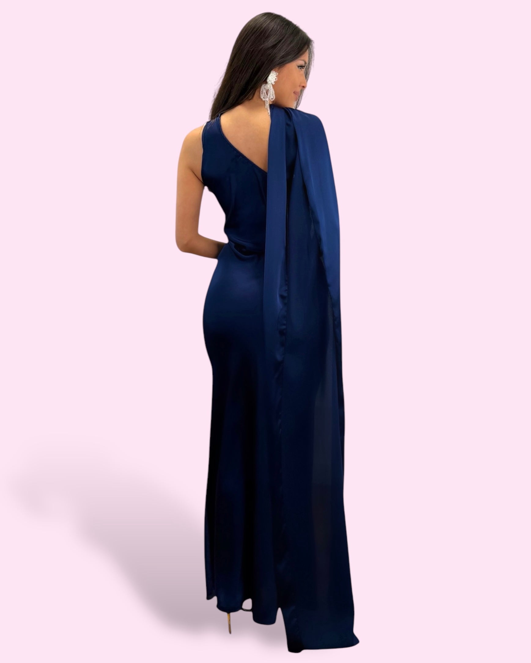 Lucia Navy Blue Dress