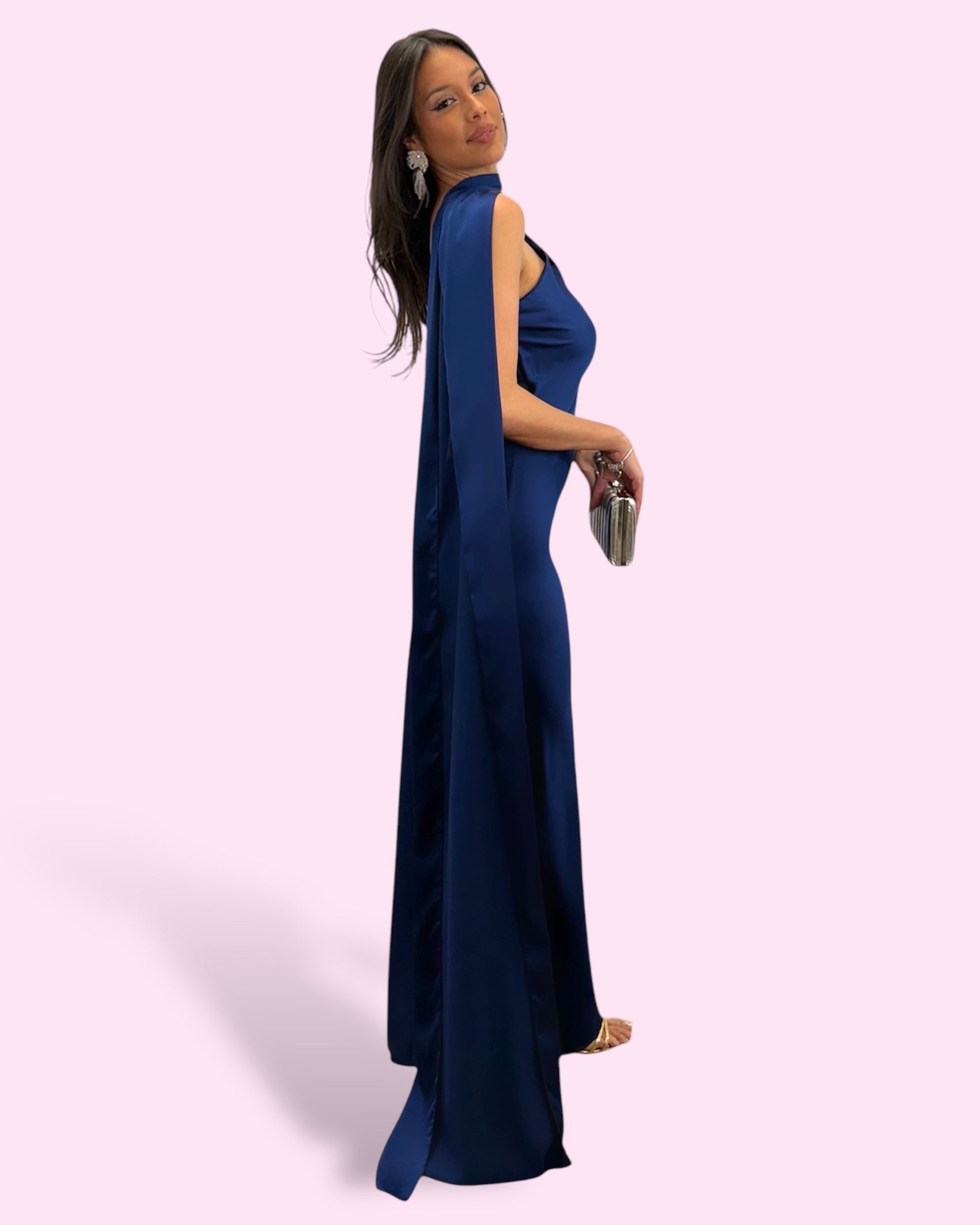 Lucia Navy Blue Dress