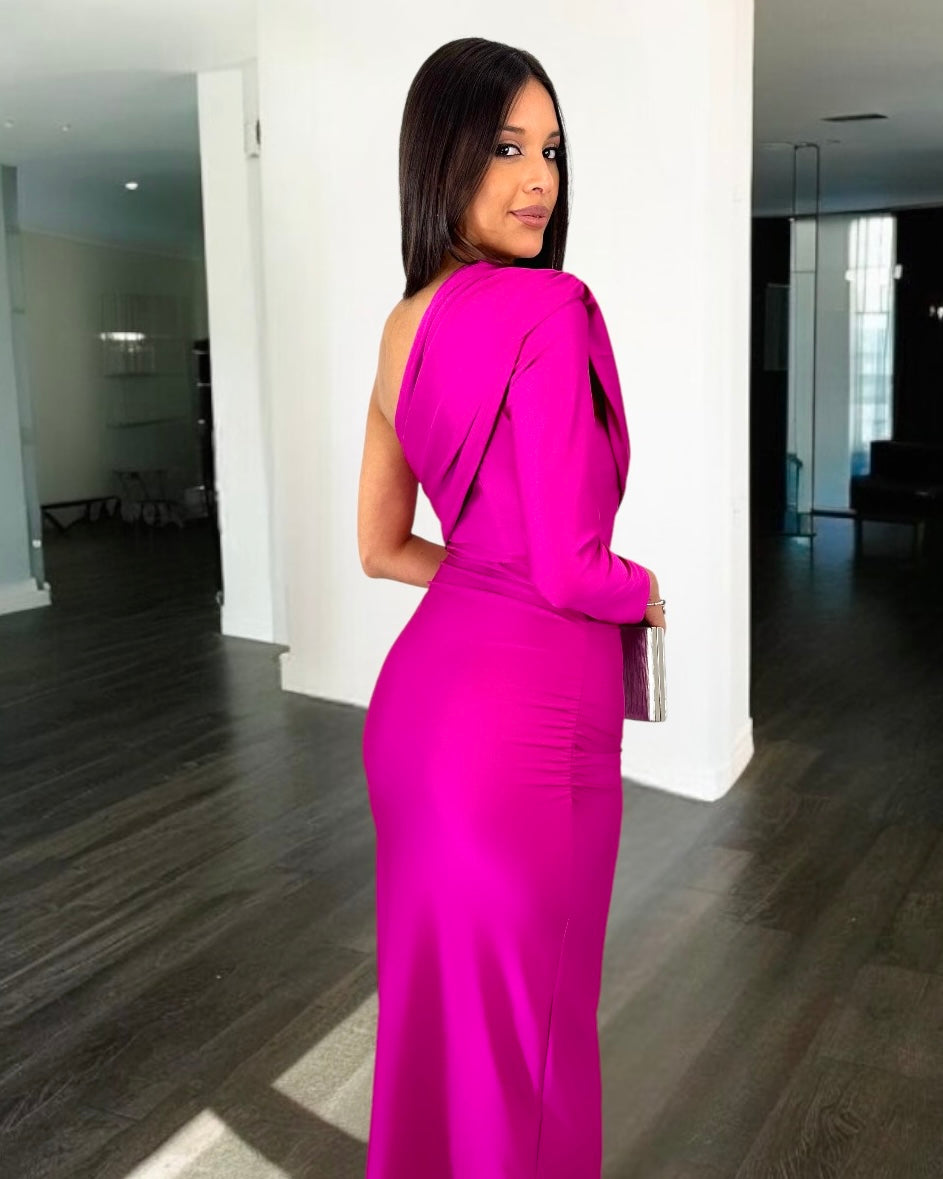 Vestido Fiama Fucsia